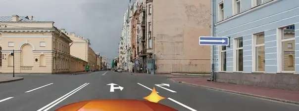 Билет 1, вопрос 8: Как Вам следует поступить при повороте направо?